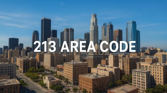 213 Area Code 213 Area Code
