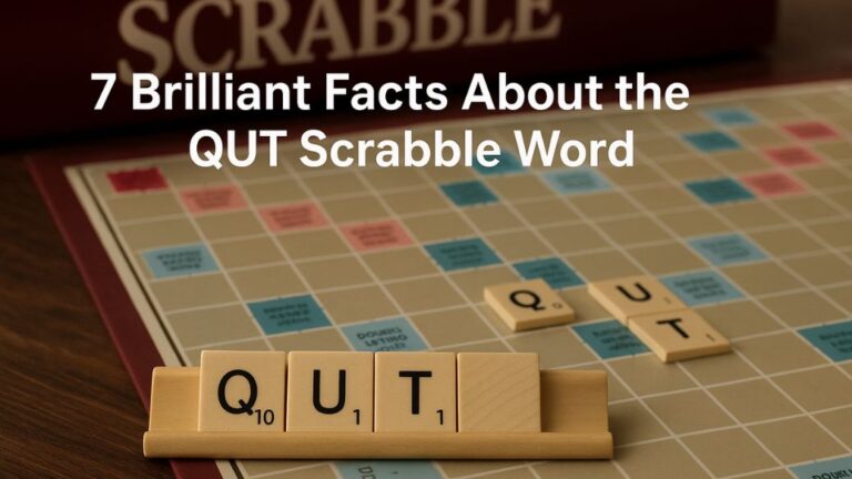 7 Brilliant Facts About the QUT Scrabble Word Explained Clearly