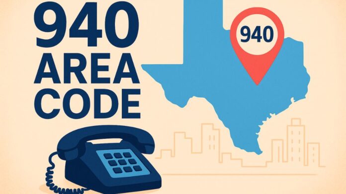 940 area code